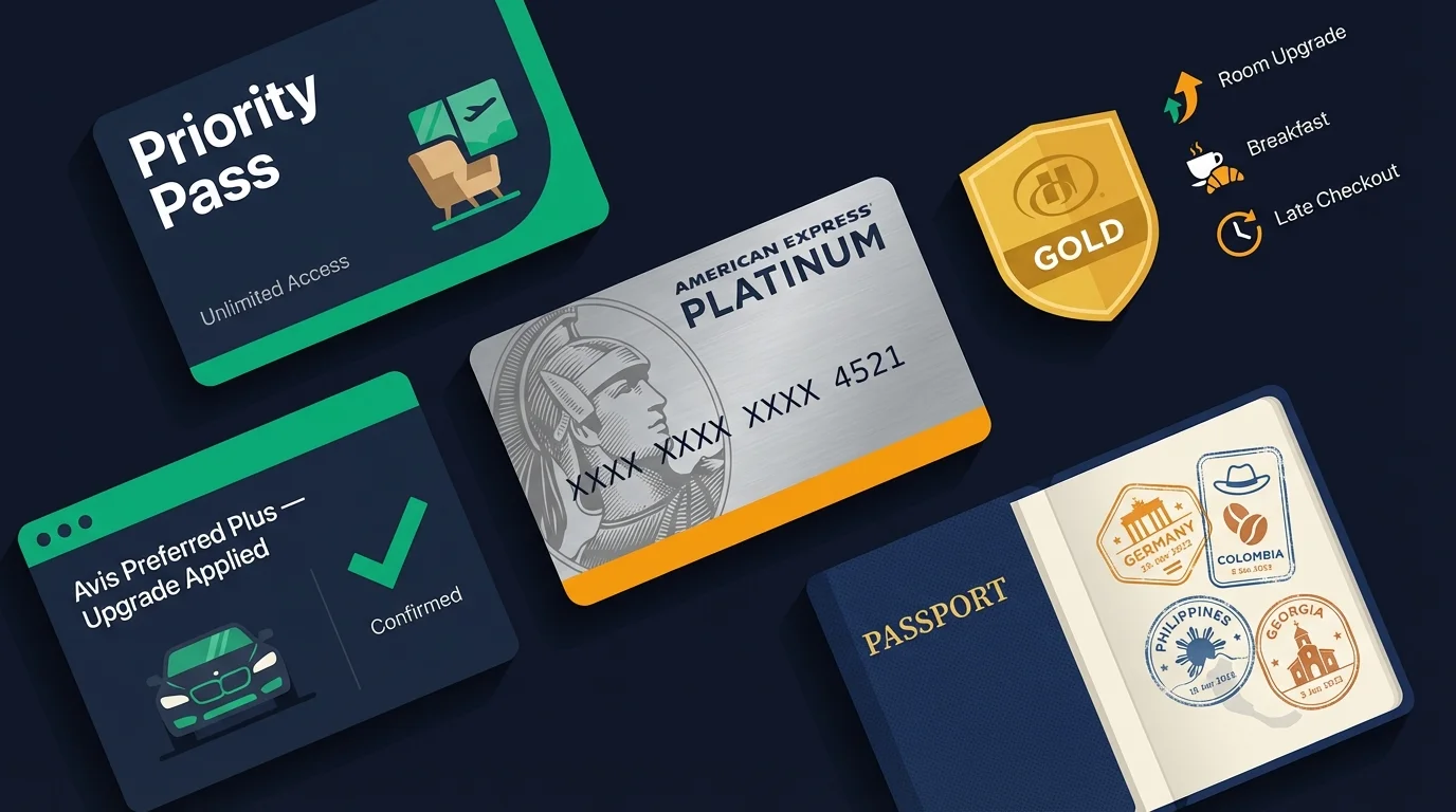 American Express Platinum card benefits for non-resident digital nomads