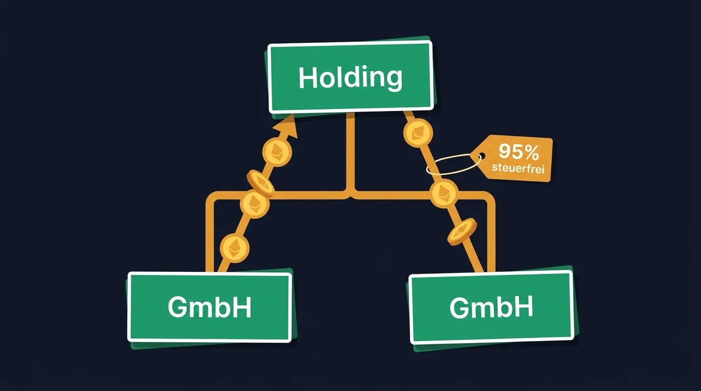 Holding-Struktur: Beteiligungen, weitgehend steuerfreie Dividenden und Verkäufe auf Holding-Ebene und ihre Grenzen