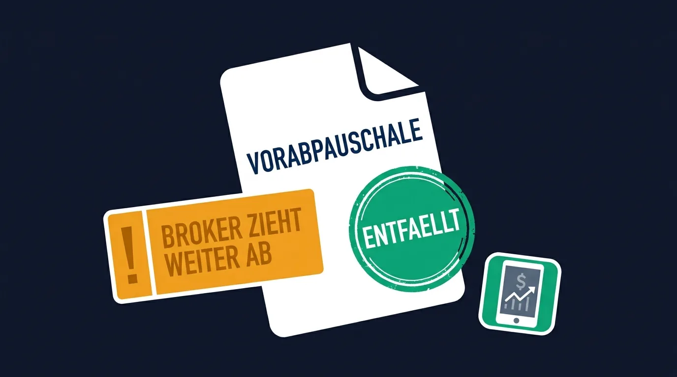 Vorabpauschale als Nicht-Resident: sie entfällt nach dem Wegzug, der deutsche Broker zieht aber oft weiter ab